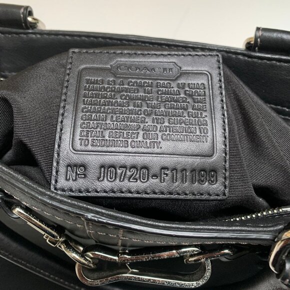 Coach Black Bag - Picture 2 of 11